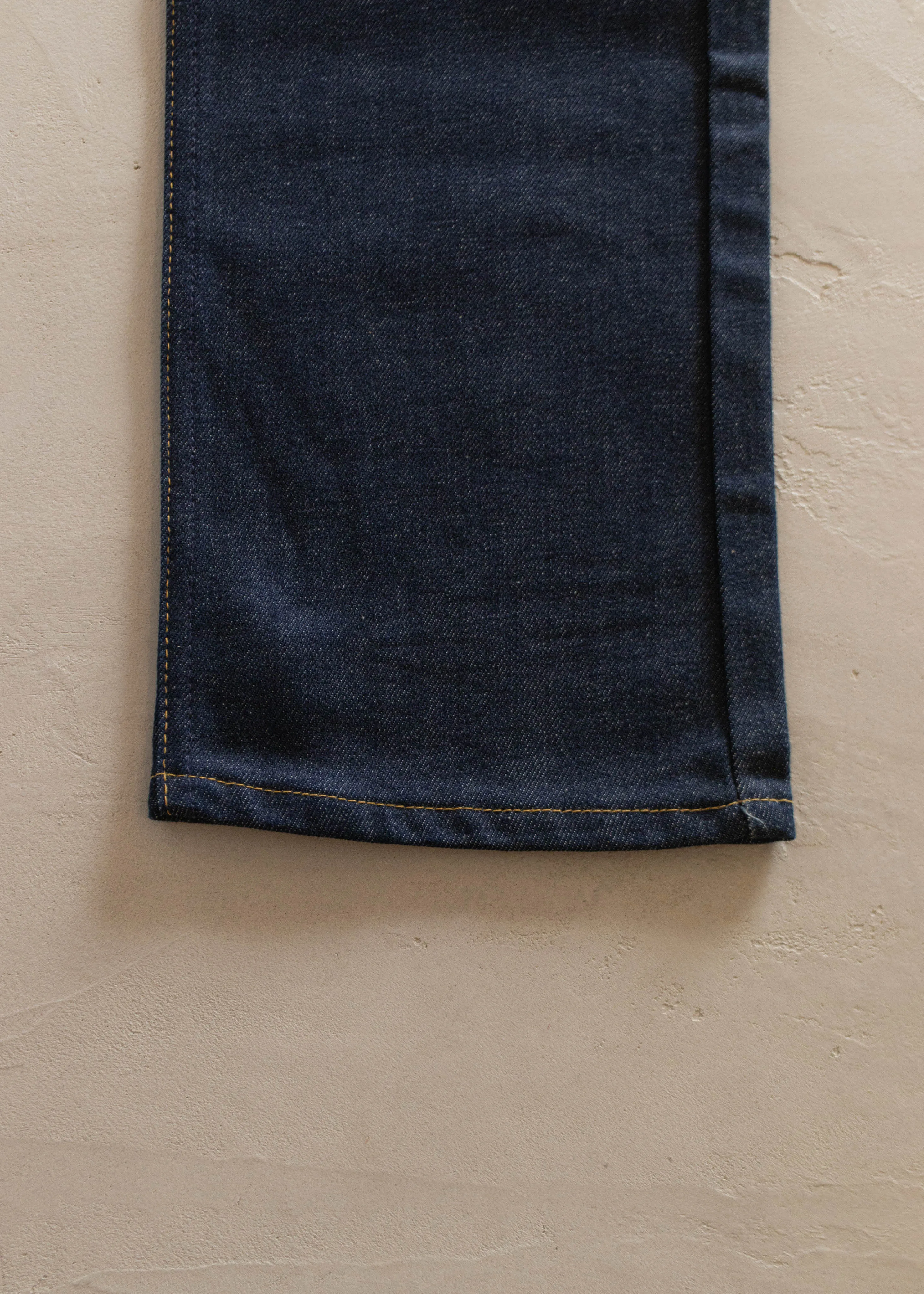1970s Deadstock Lee Riders Dark Wash Straight Leg Jeans Size Women's 25 Men's 28