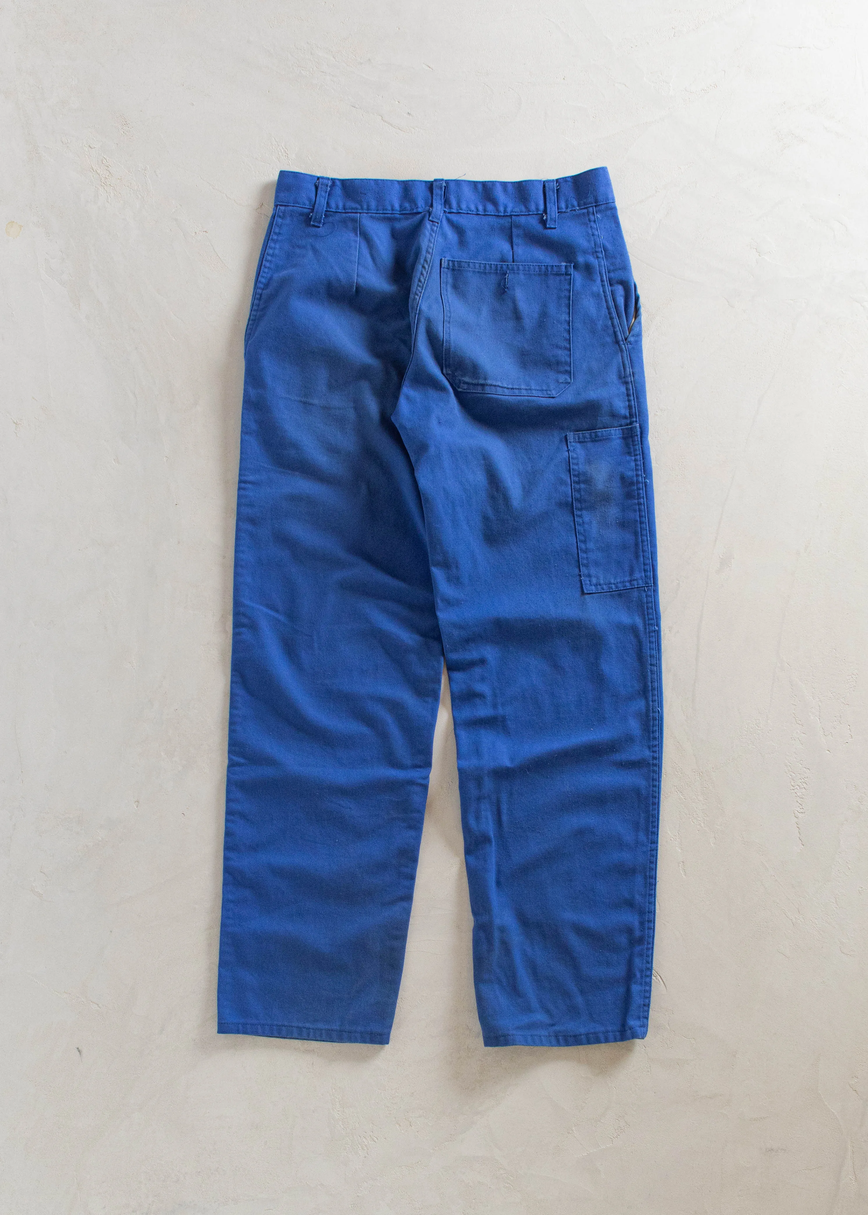 1980s L'ideal French Workwear Chore Pants Size Women's 30 Men's 32