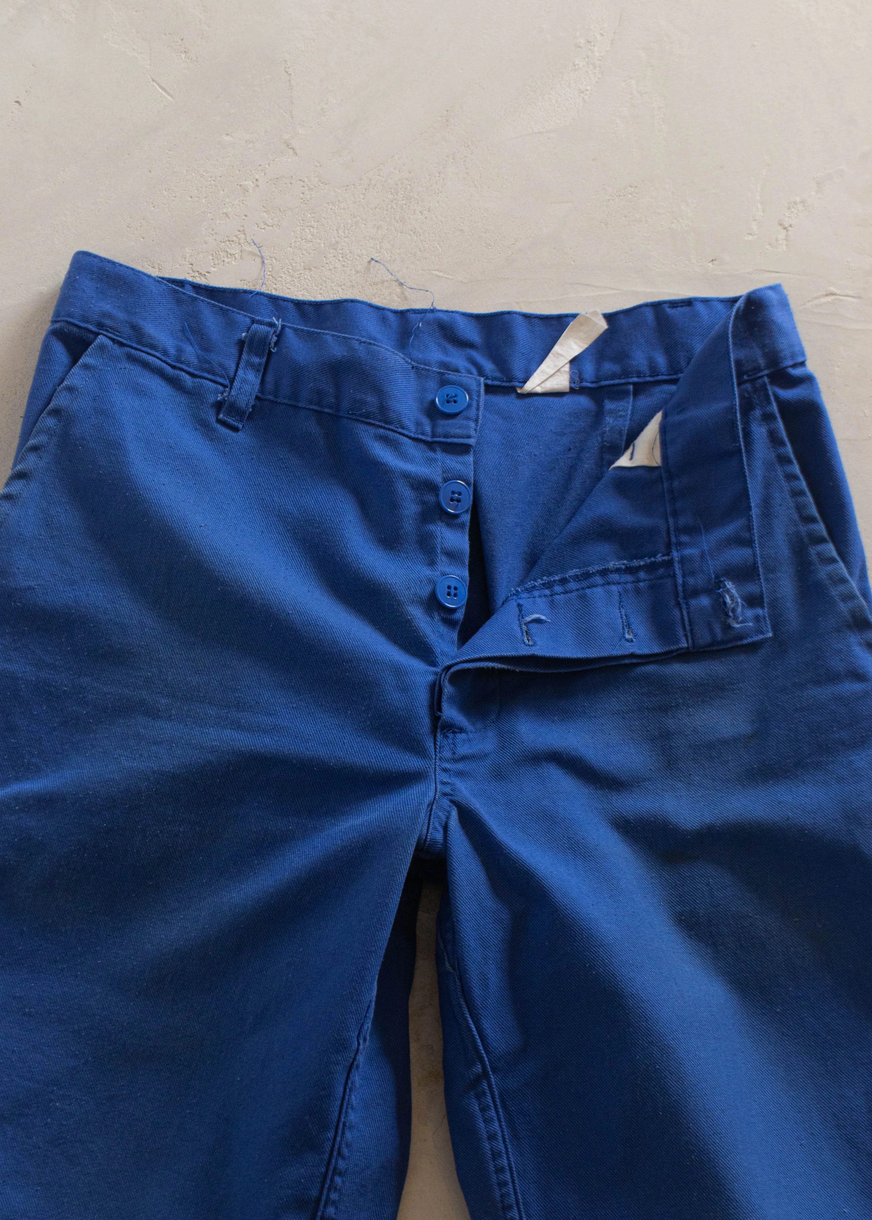 1980s L'ideal French Workwear Chore Pants Size Women's 30 Men's 32