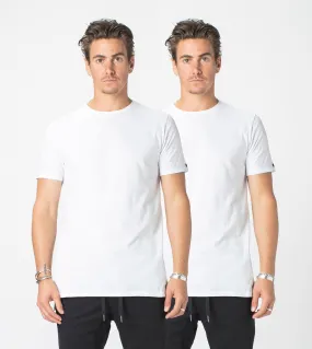 2 Pack Flintlock Tee White/White