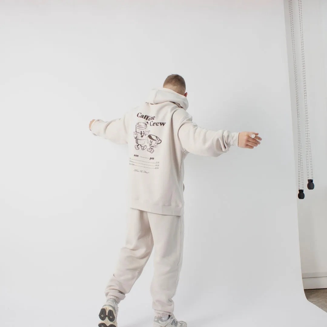 304 Mens Caffeine Crew Joggers Bone