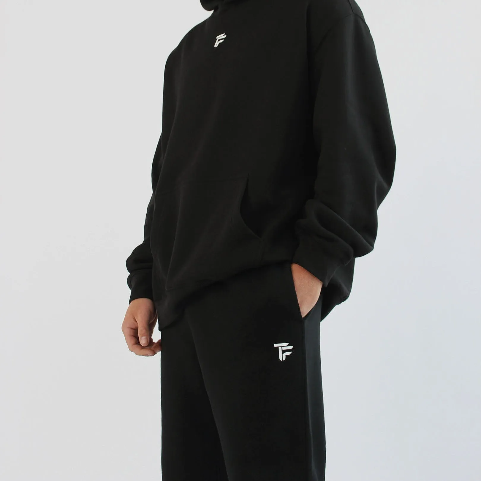 304 Mens TOF Essentials Joggers Black