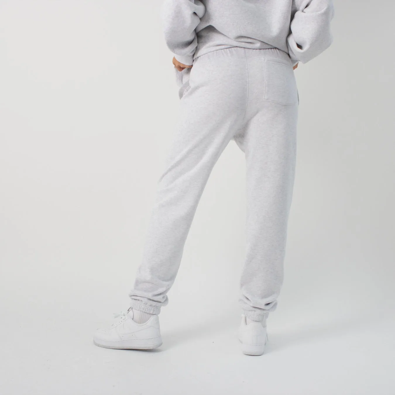 304 Womens Club Joggers White Heather