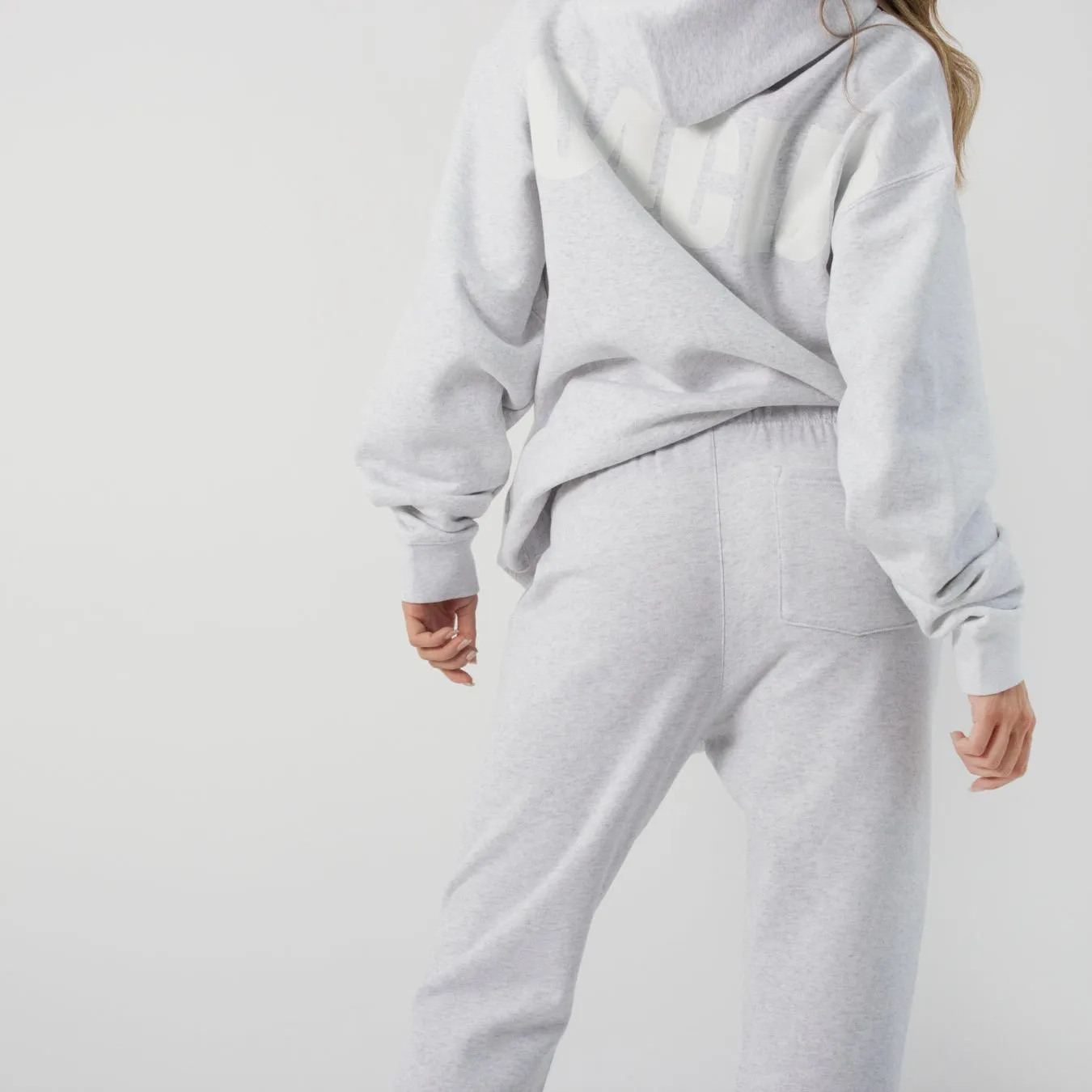304 Womens Club Joggers White Heather
