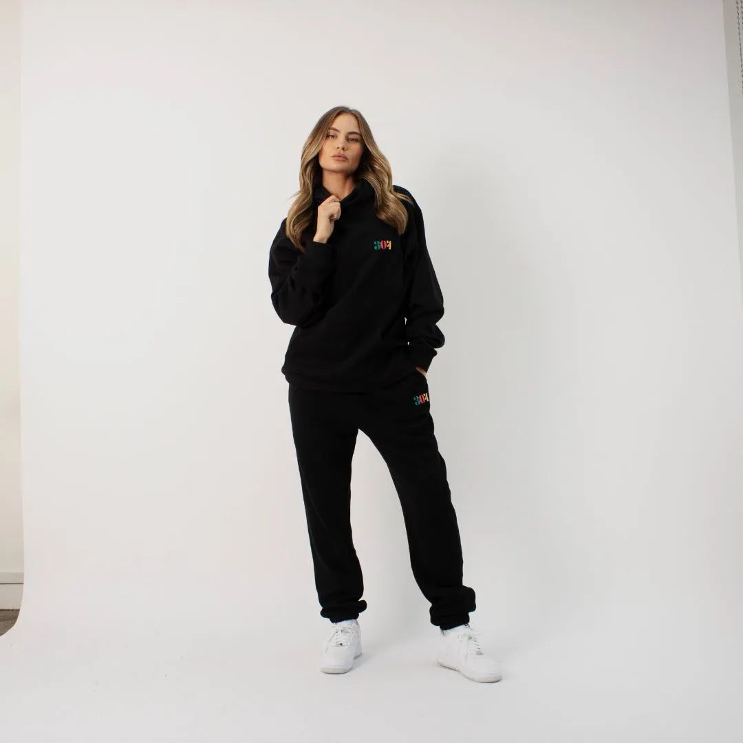 304 Womens Moody But Nice Joggers Black
