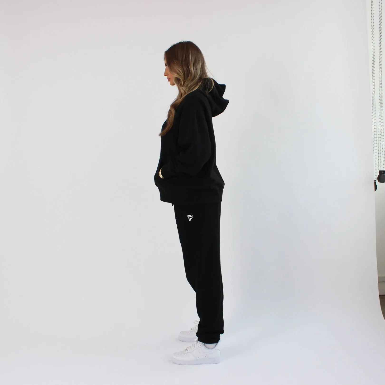 304 Womens TOF Essentials Joggers Black