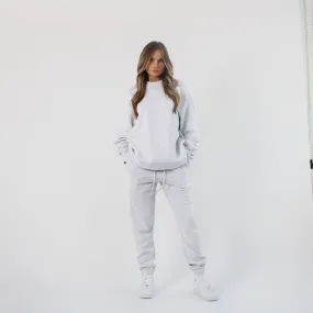 304 Women's TOF Essentials Joggers White Heather Grey