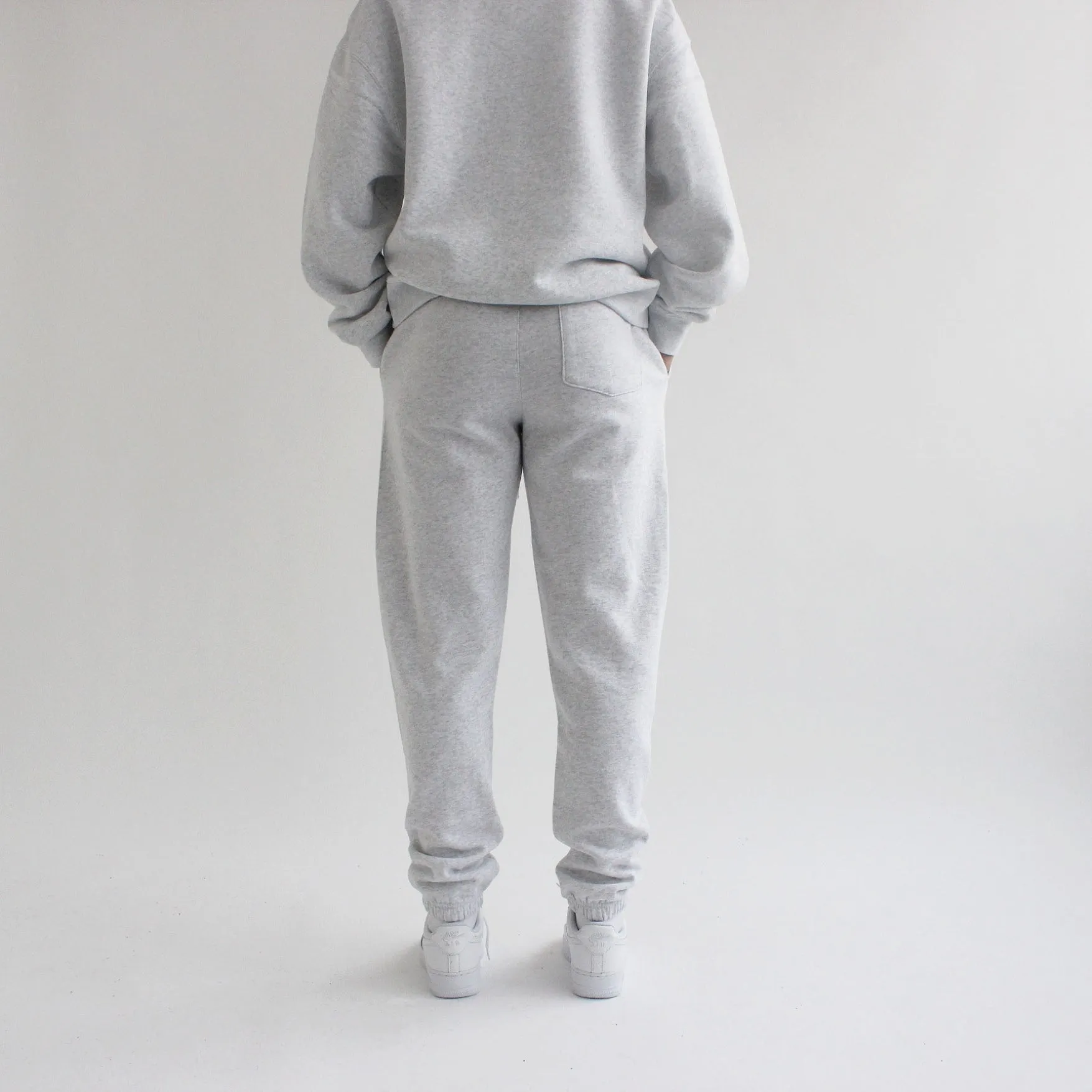 304 Women's TOF Essentials Joggers White Heather Grey