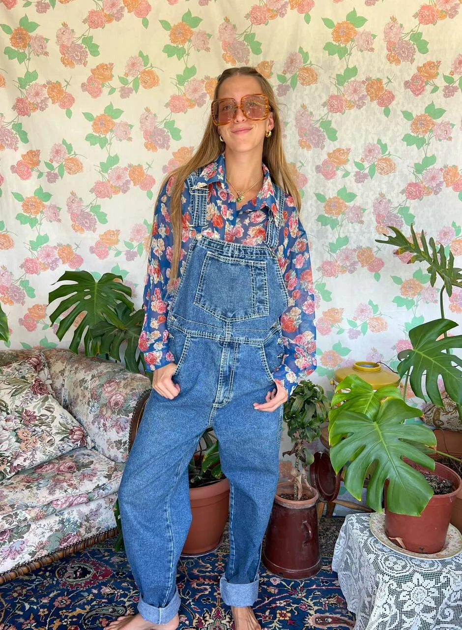 90's Sawary Denim Overall
