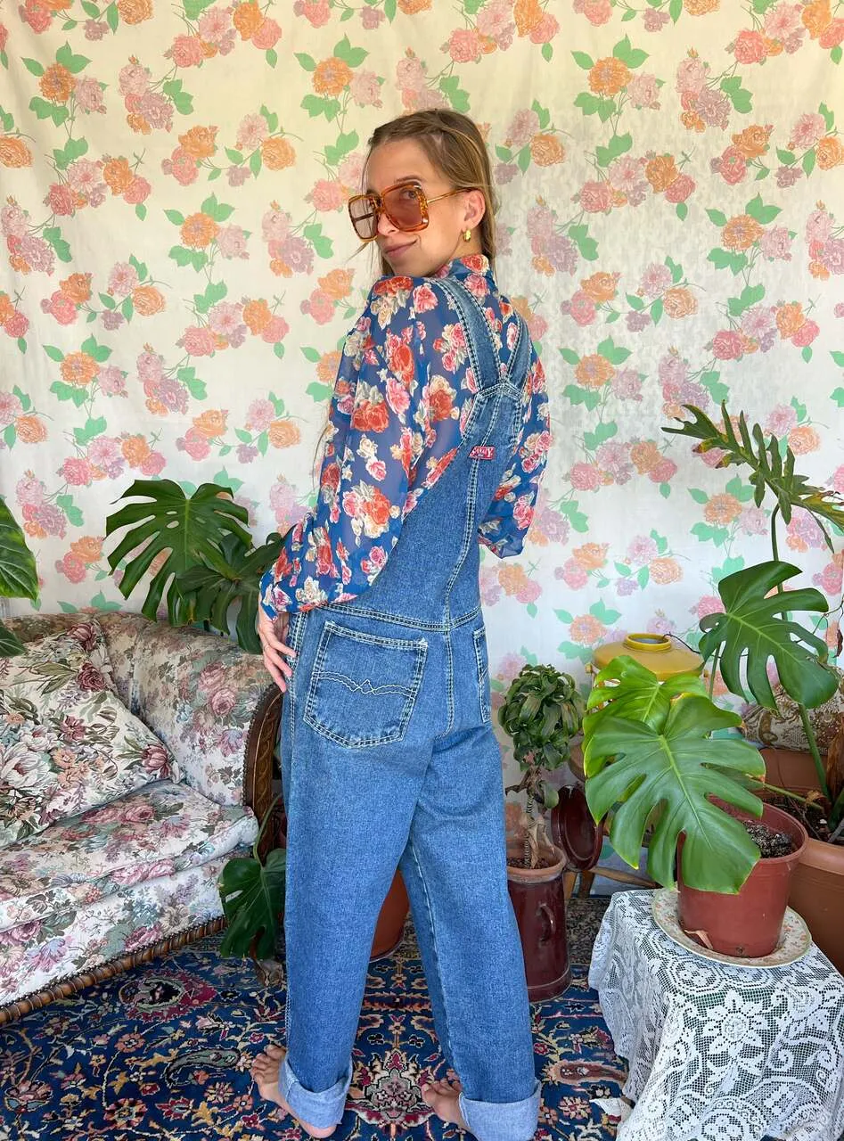 90's Sawary Denim Overall