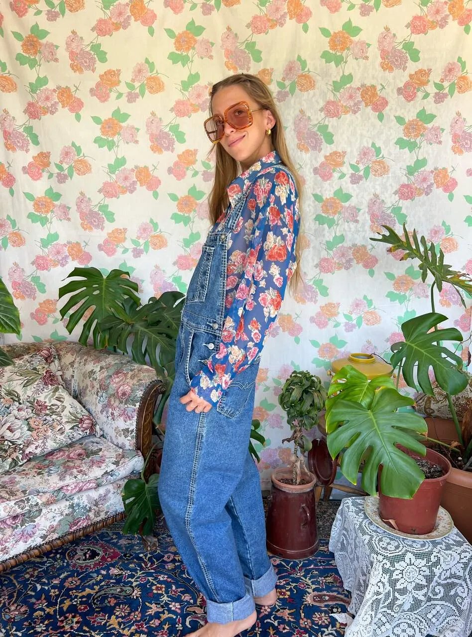 90's Sawary Denim Overall