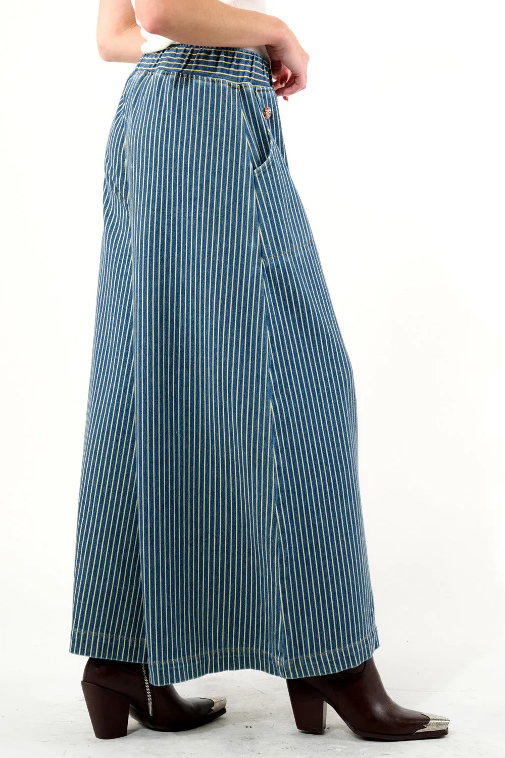 Alaina Striped Wide Leg Pants
