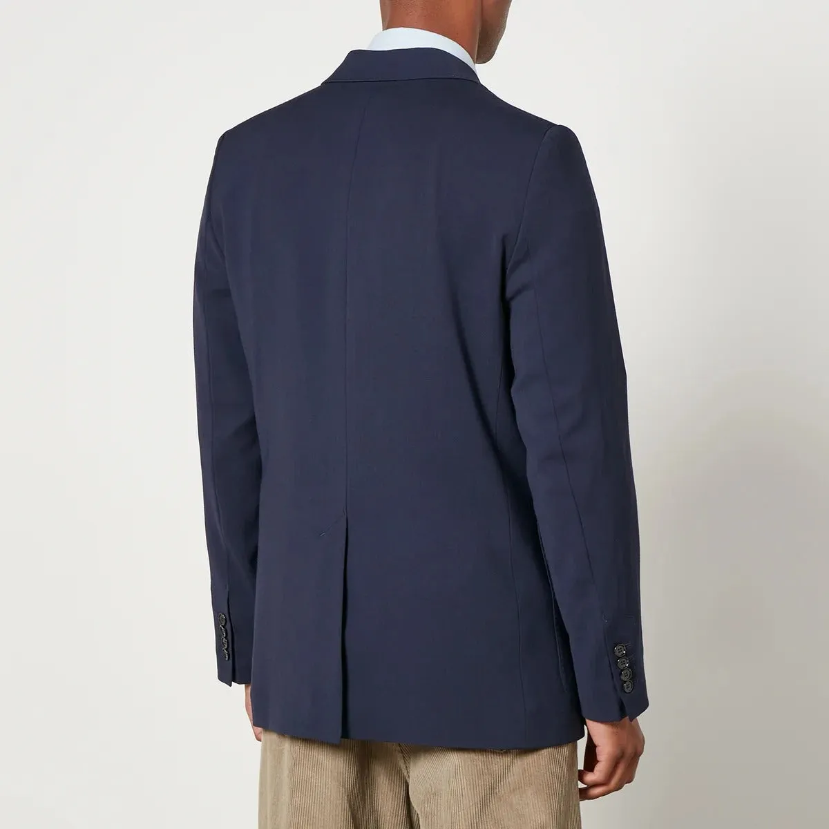 Ami Mens Regular Fit Italian Two Button Blazer Sport Coat EU 50 US 40R Navy Blue