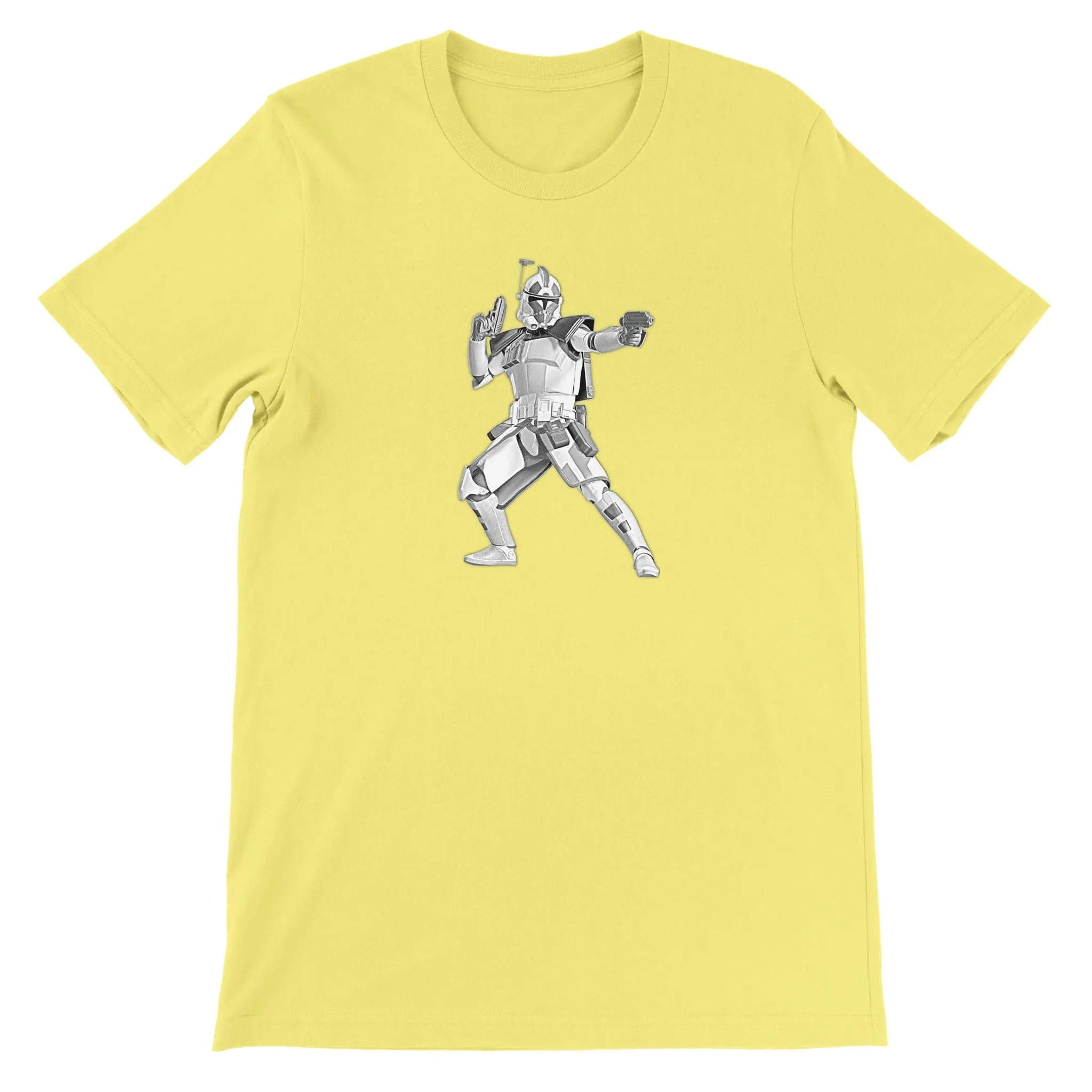 Artwork T-shirt - Star Wars Stormtrooper Faded Drawing Premium Unisex T-shirt