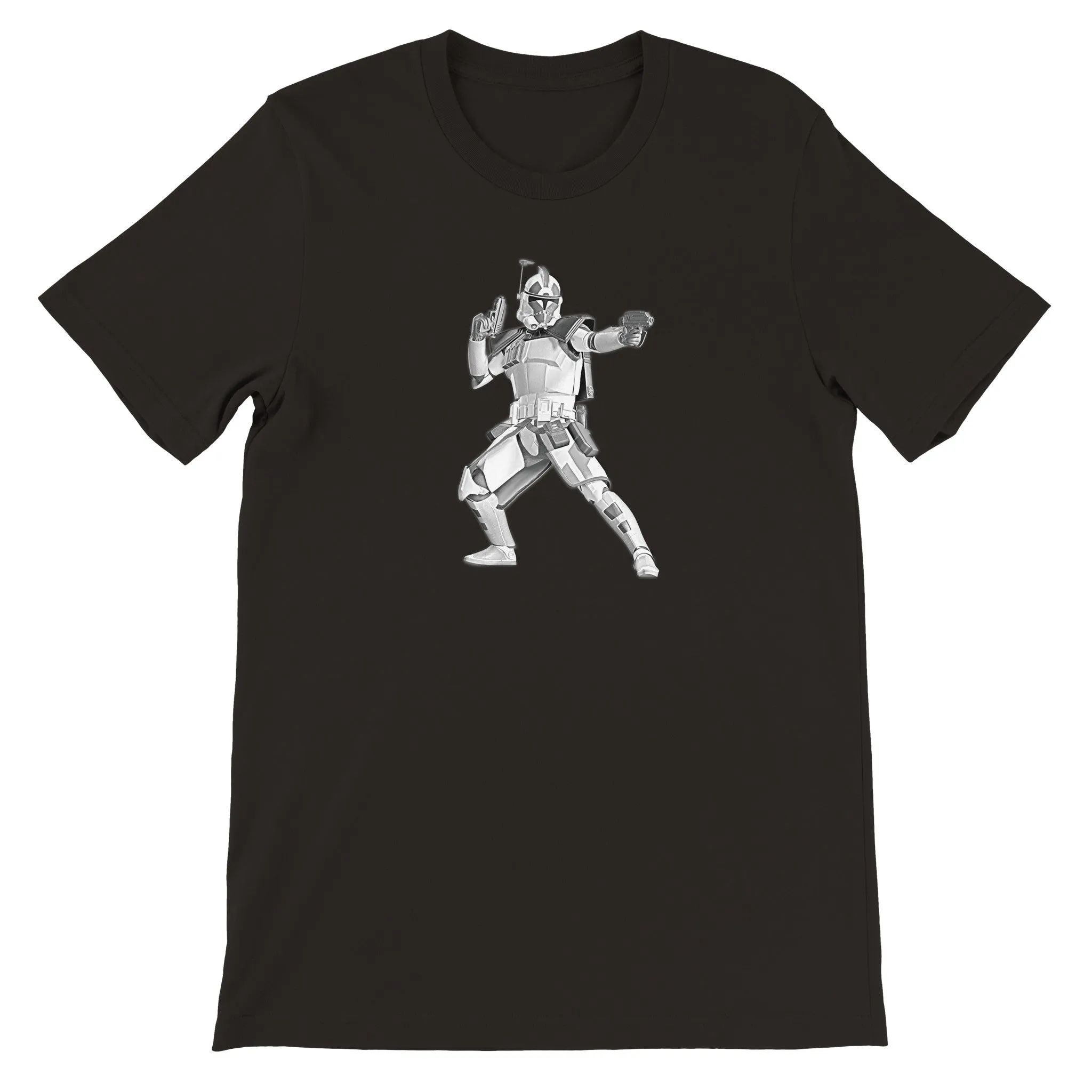 Artwork T-shirt - Star Wars Stormtrooper Faded Drawing Premium Unisex T-shirt