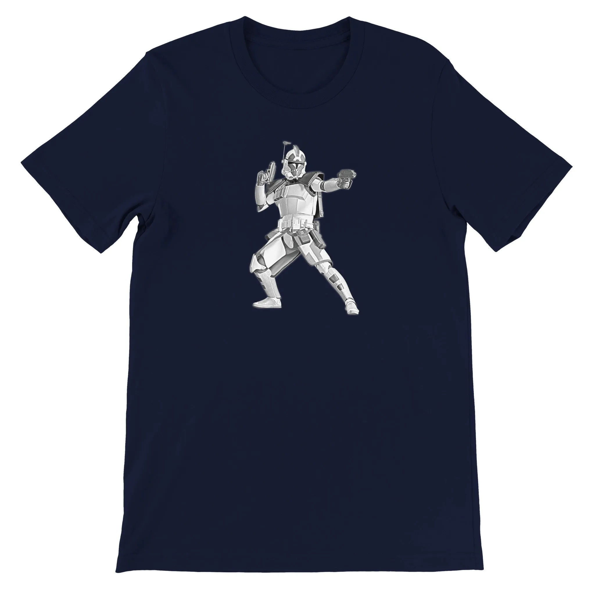 Artwork T-shirt - Star Wars Stormtrooper Faded Drawing Premium Unisex T-shirt
