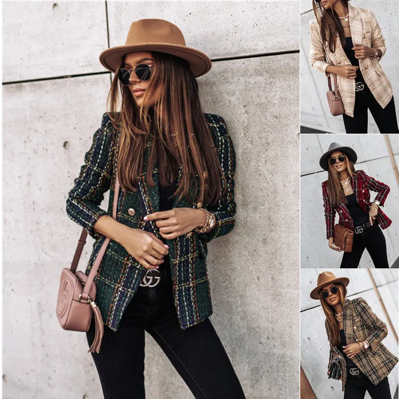 Atelier Blazer | Stijlvolle blazer met lange mouwen en bedrukking
