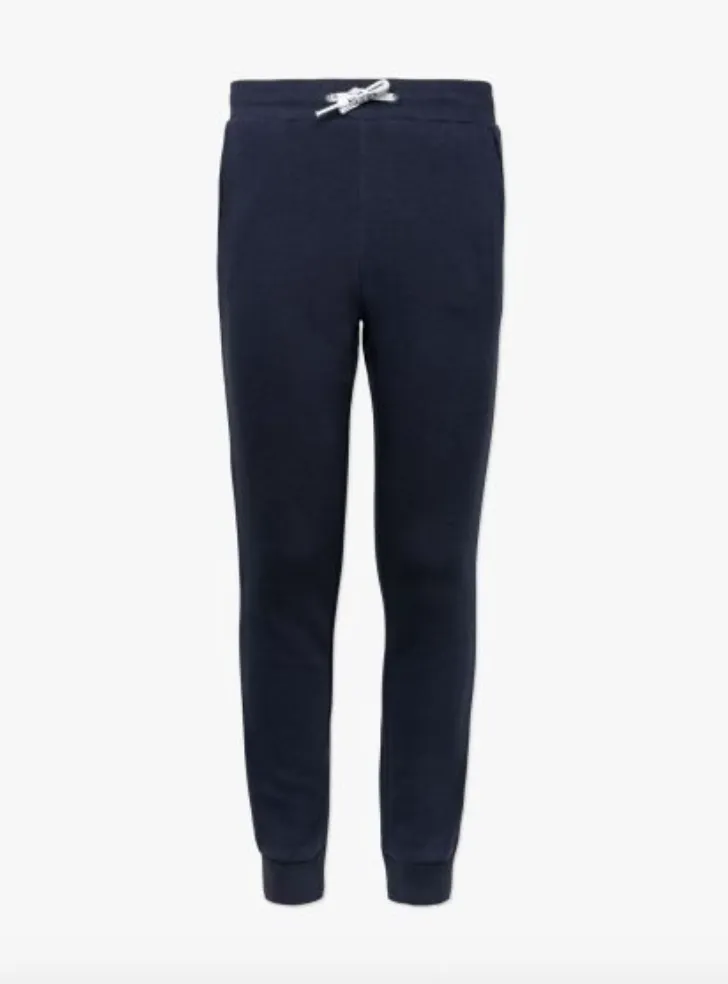 AW21 Tommy Hilfiger Girls Navy Blue Sequin Tracksuit Bottoms