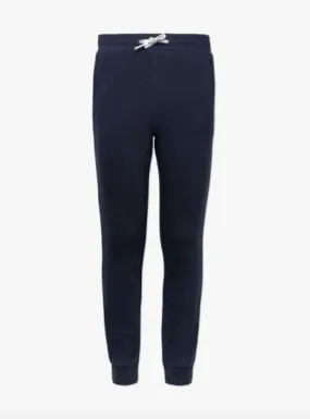 AW21 Tommy Hilfiger Girls Navy Blue Sequin Tracksuit Bottoms