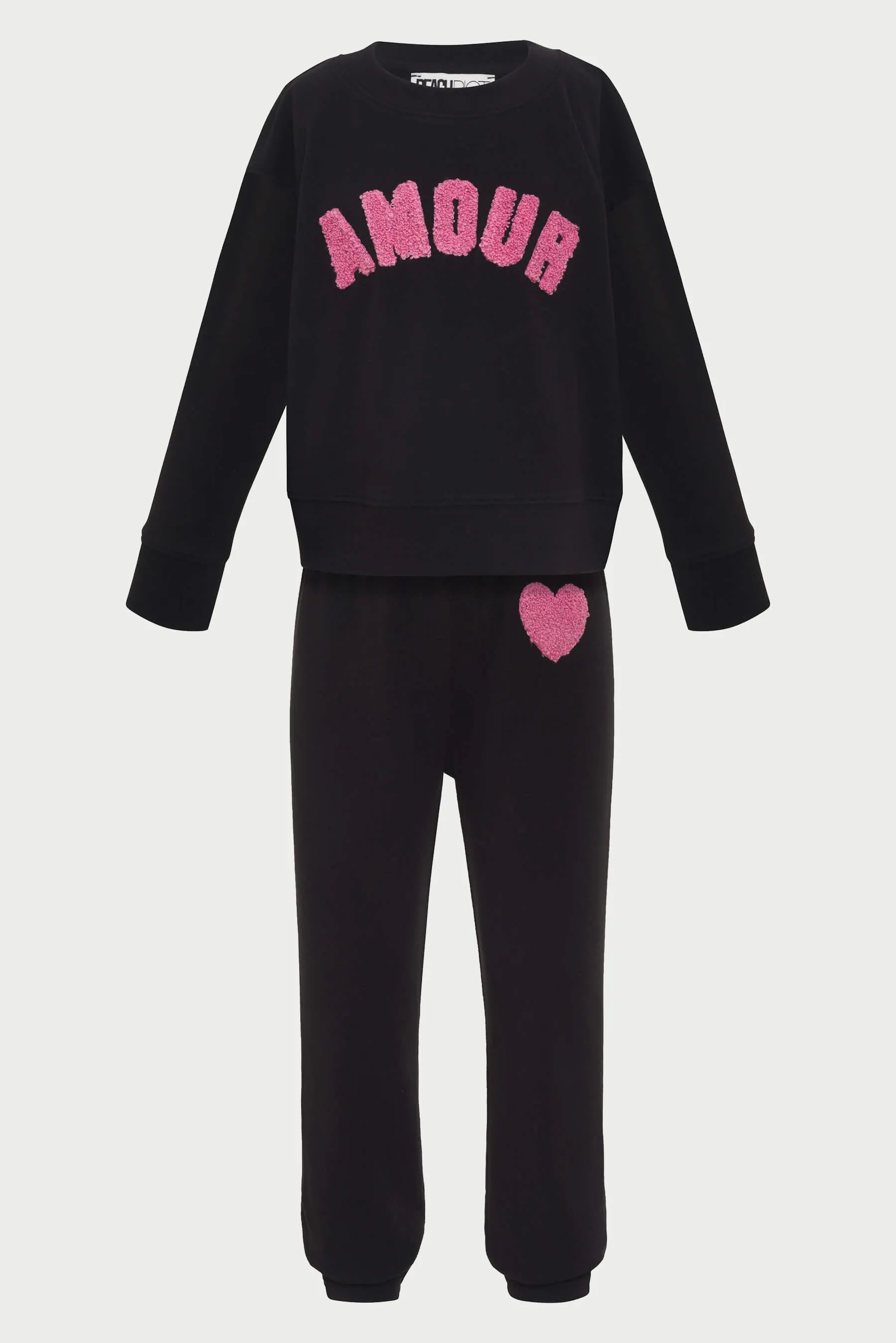 Beach Riot Little Georgie Pants in Black