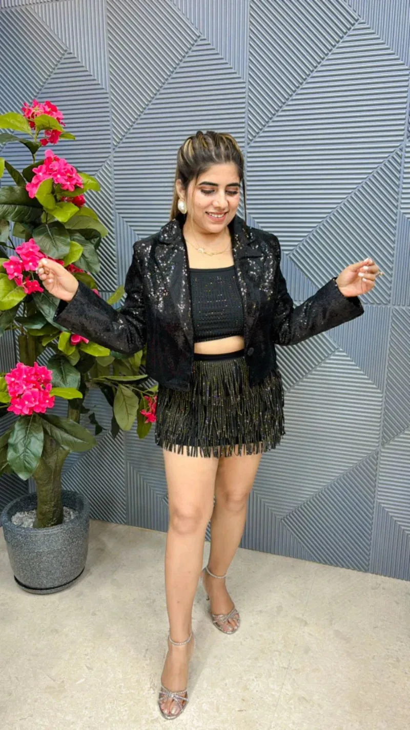 Beautiful Sequence Blazer GGR539