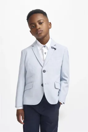 Boys Cavani Slim fit Siren Blazer - Sky