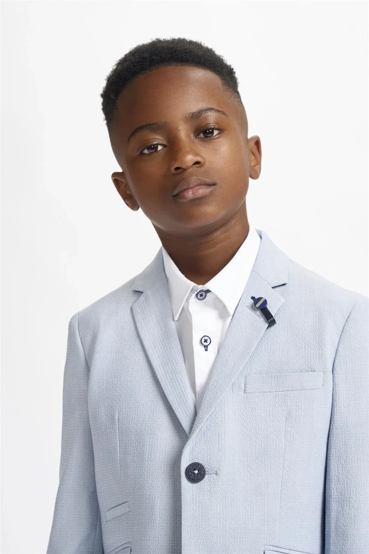 Boys Cavani Slim fit Siren Blazer - Sky