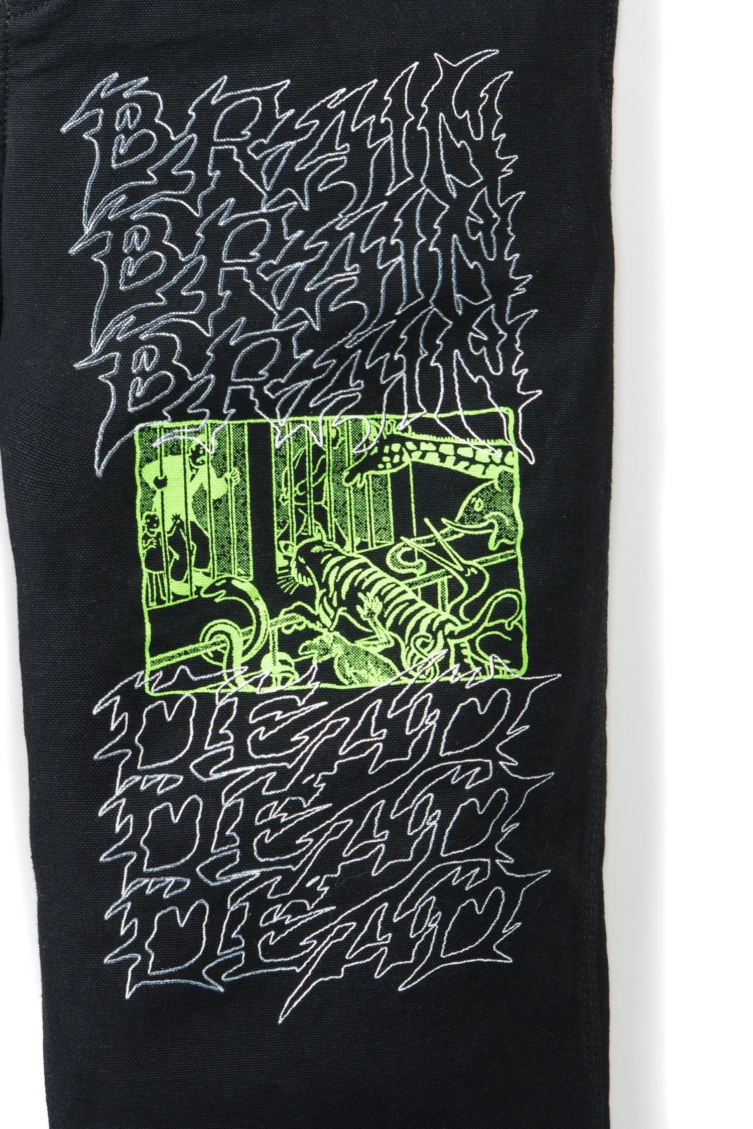 Brain Dead x Carhartt Bib Overall - Black