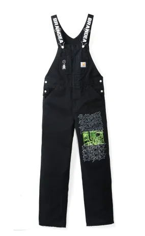 Brain Dead x Carhartt Bib Overall - Black