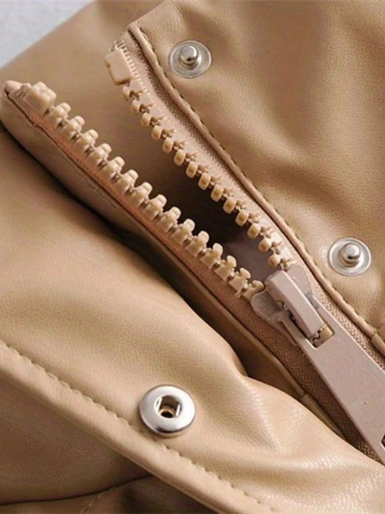 Bristol Collection: Leather Puffer Coat