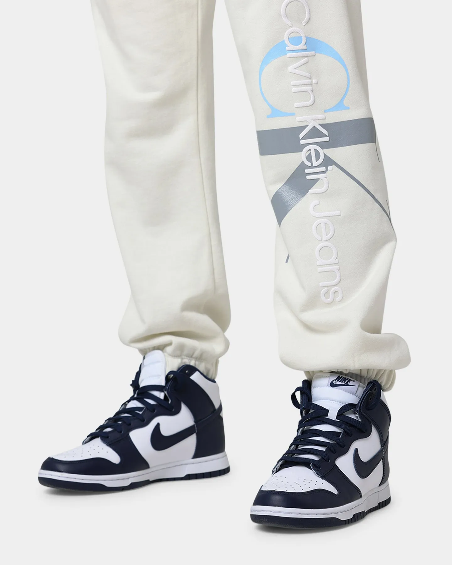 Calvin Klein Women's 2Tone Monogram Joggers Tofu