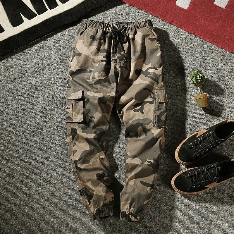 Camouflage Man Cotton Sweatpants