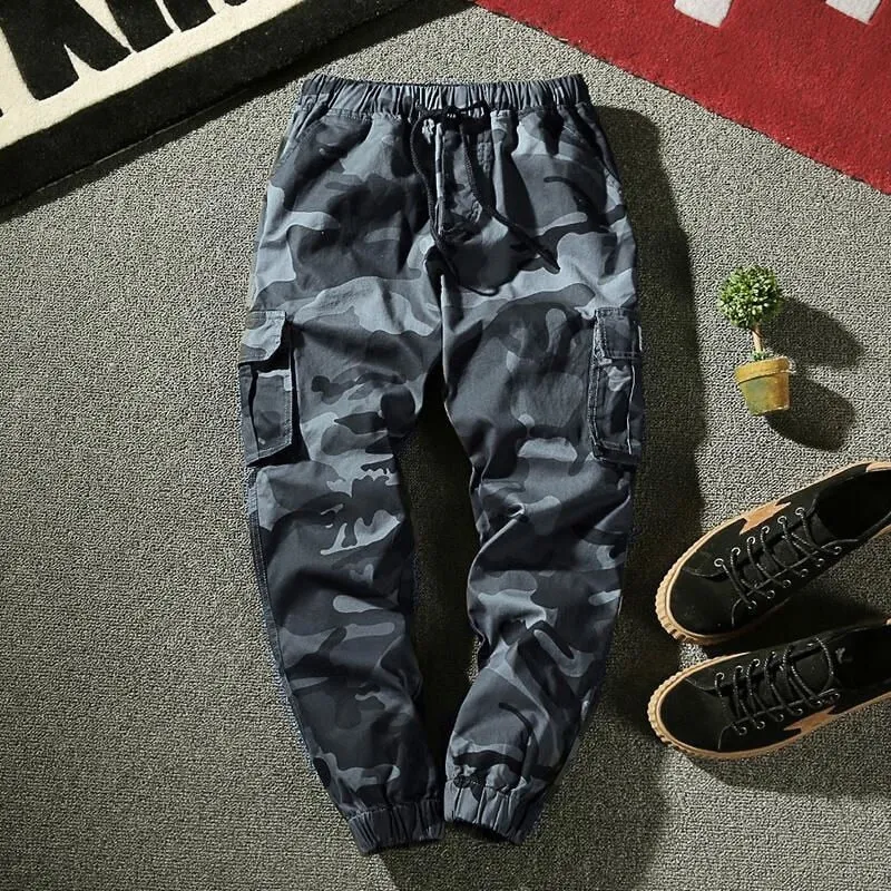 Camouflage Man Cotton Sweatpants