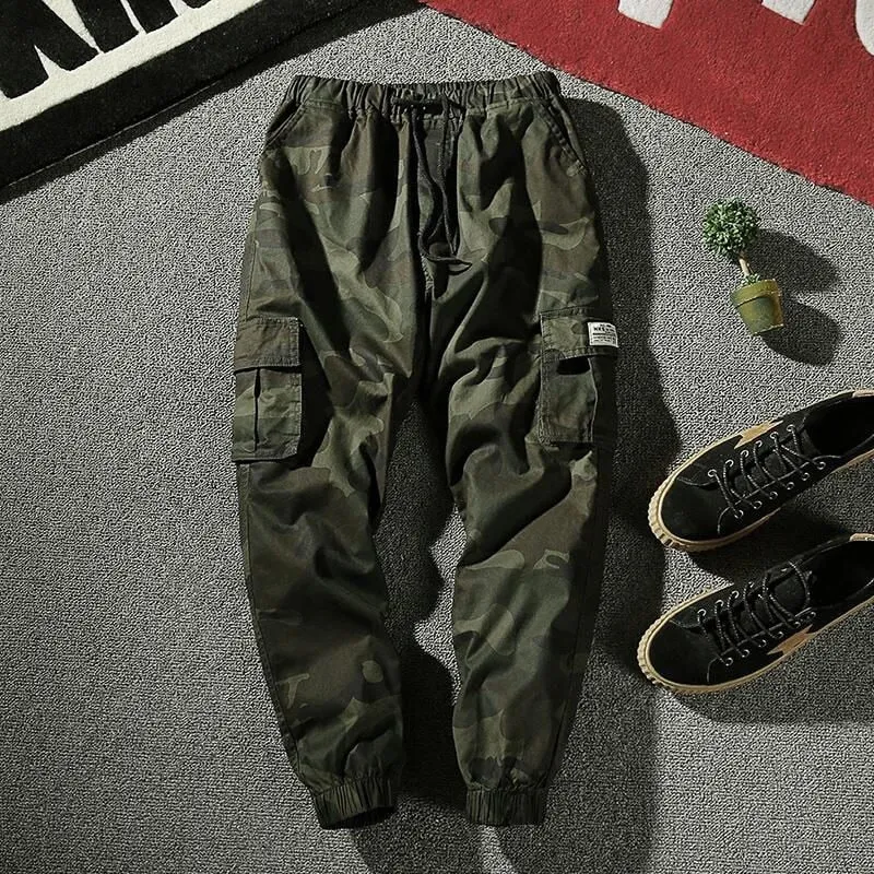 Camouflage Man Cotton Sweatpants