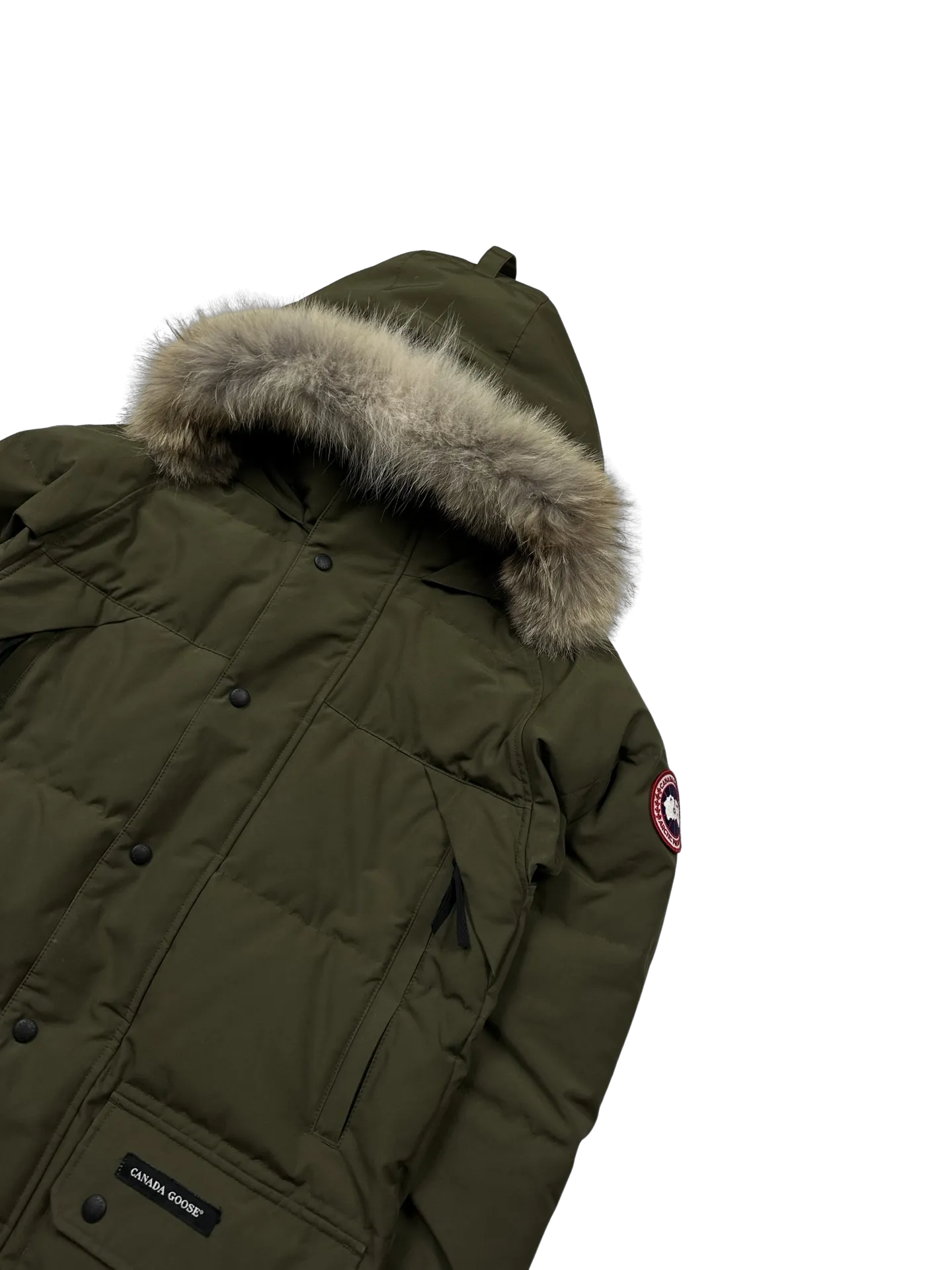 Canada Goose Khaki Parka Jacket - Small