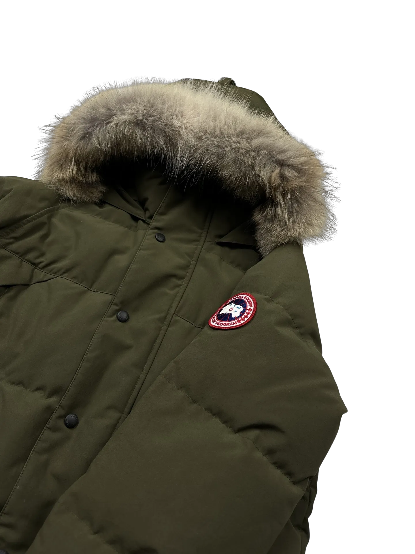 Canada Goose Khaki Parka Jacket - Small