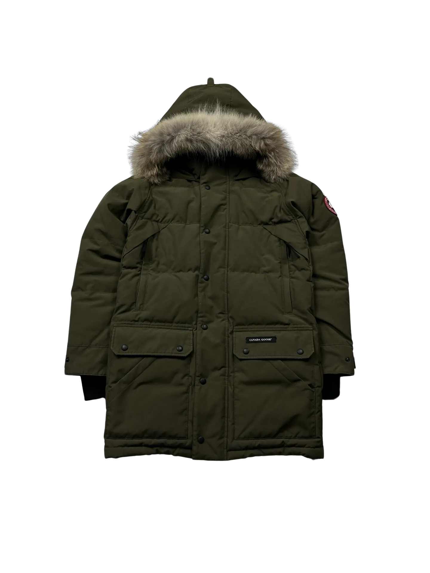 Canada Goose Khaki Parka Jacket - Small