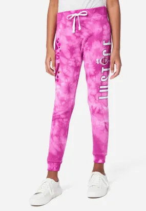 Candy Graphic Tie-Dye Joggers