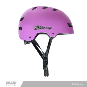 CASCO BLAZER MORADO CON AJUSTADOR CRANEAL