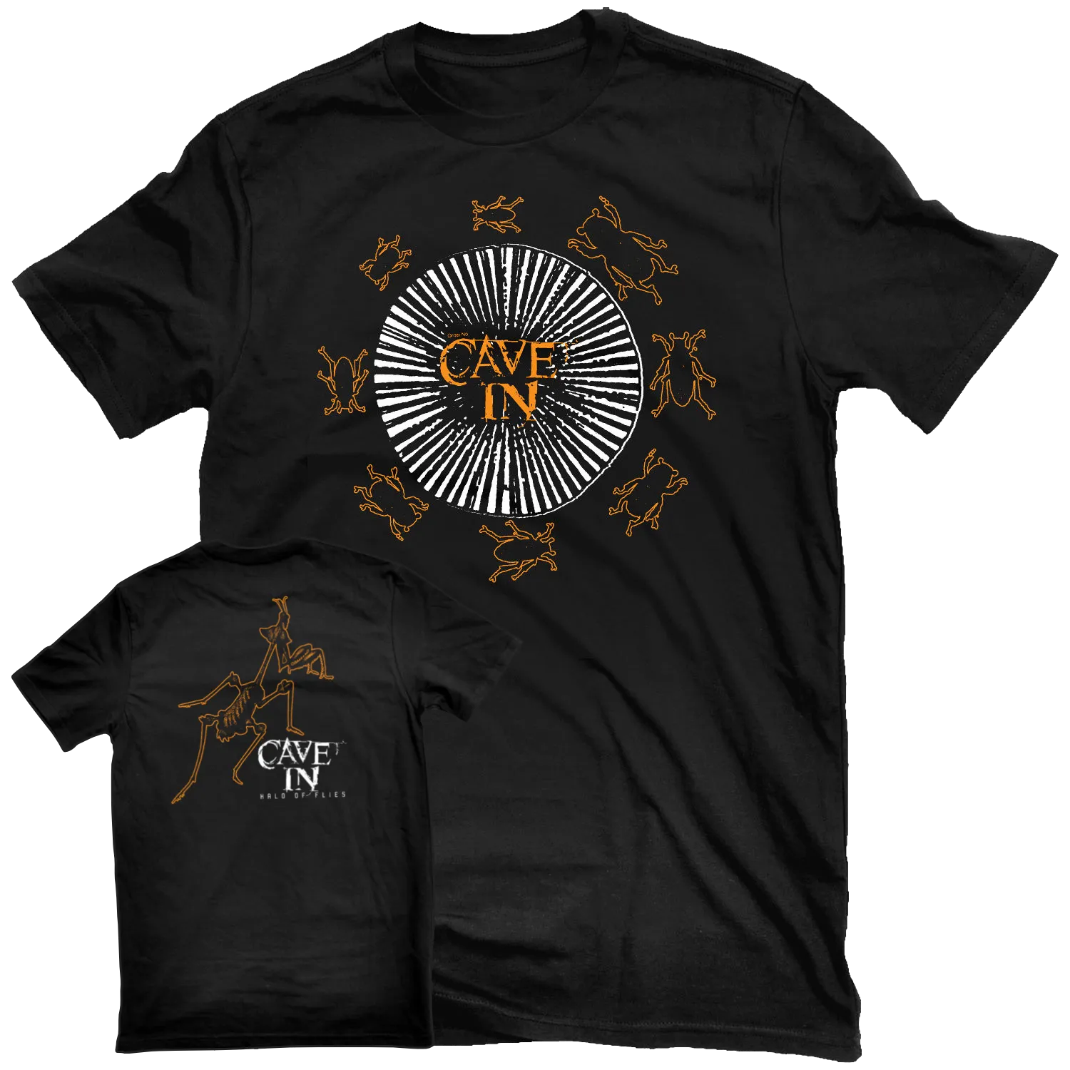 Cave In "Halo Of Flies" Black T-Shirt