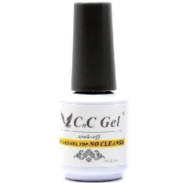 Cc Gel - Uv/Led Top Coat No Cleanse 0.5Oz