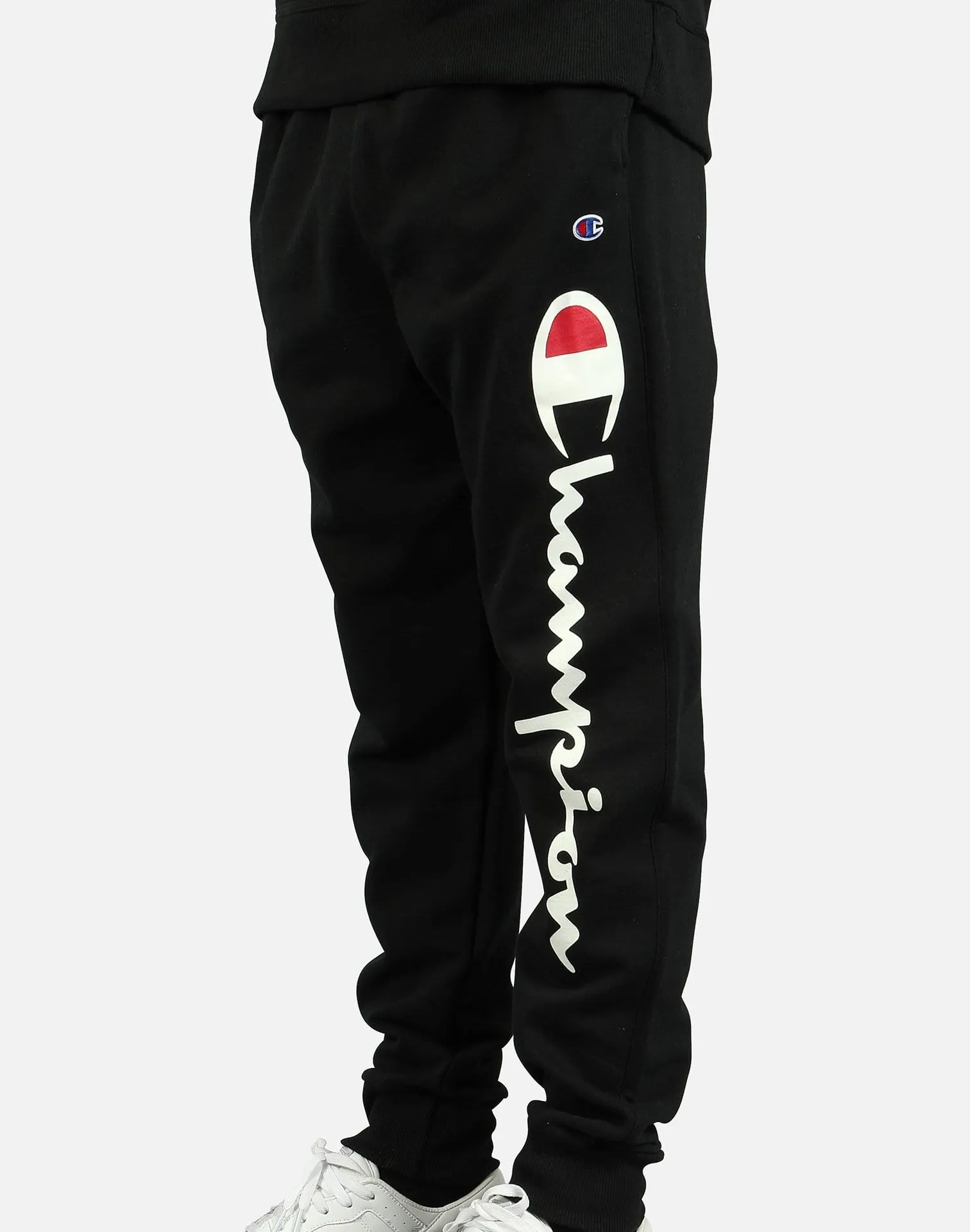 Champion GRAPHIC SCRIPT POWERBLEND FLEECE JOGGERS