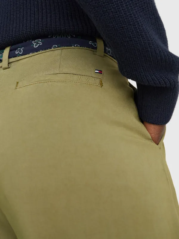 Co Scarf Pleated Tapered Chino