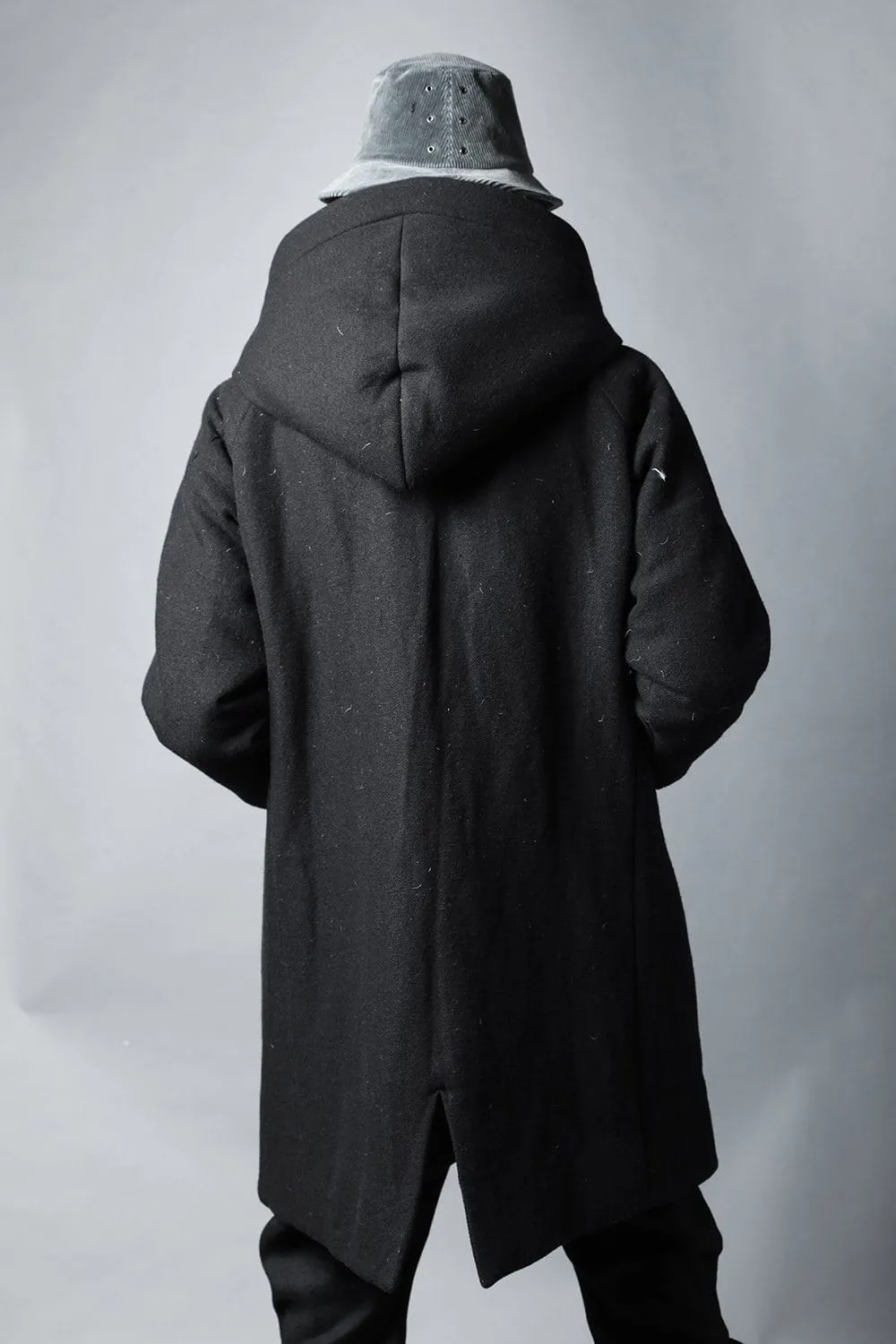 Coat Shetland wool Extreme padded