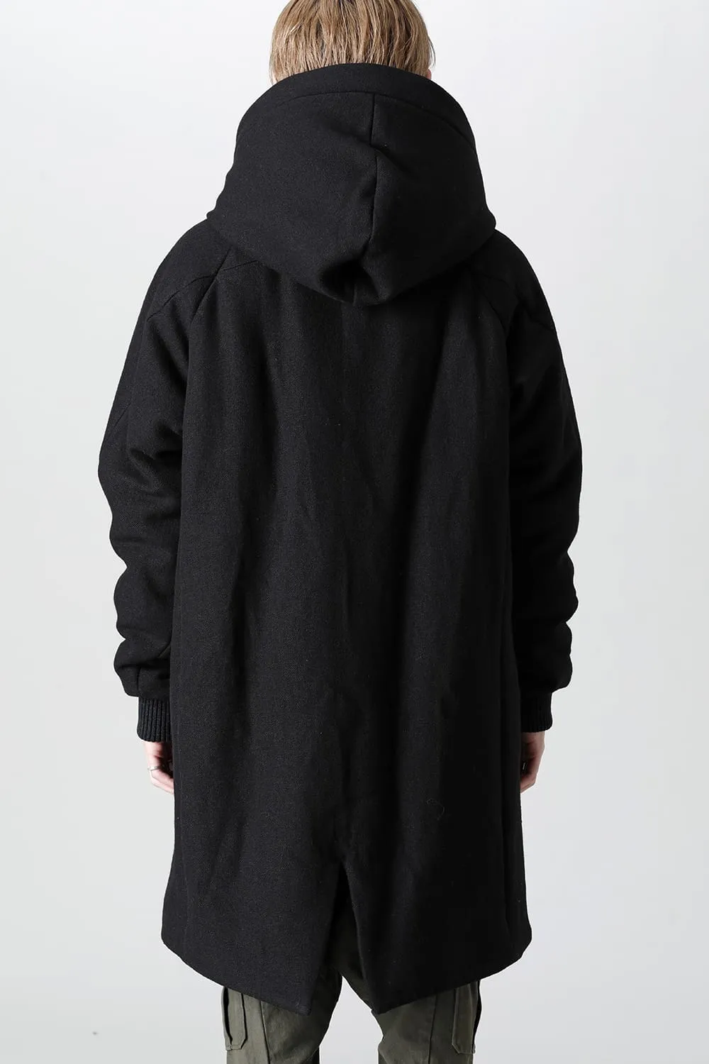 Coat Shetland wool Extreme padded