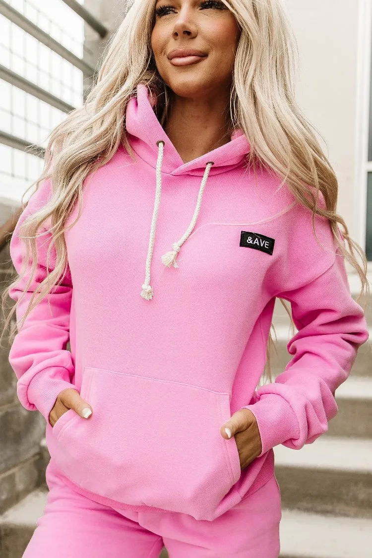 Comfort Zone Hoodie- Cotton Candy