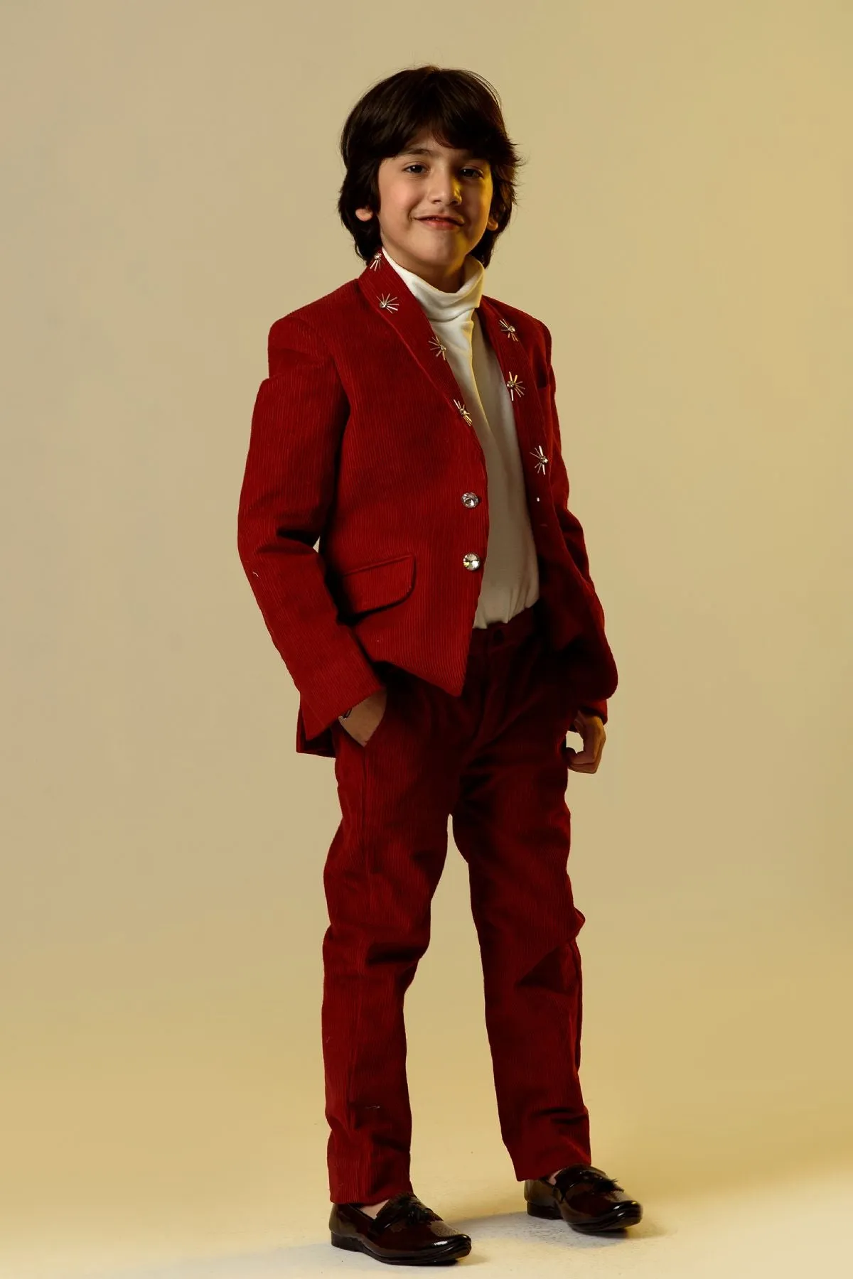 Coordinated Corduroy Set