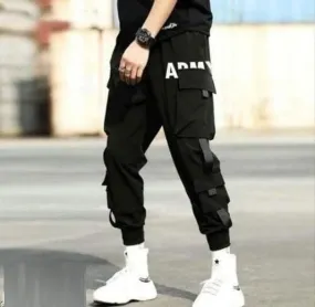 Cotton Solid Regular Fit Joggers Paints For Men