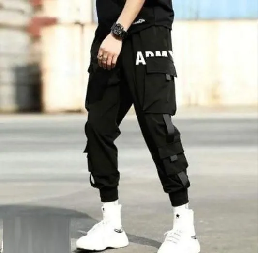 Cotton Solid Regular Fit Joggers Paints For Men