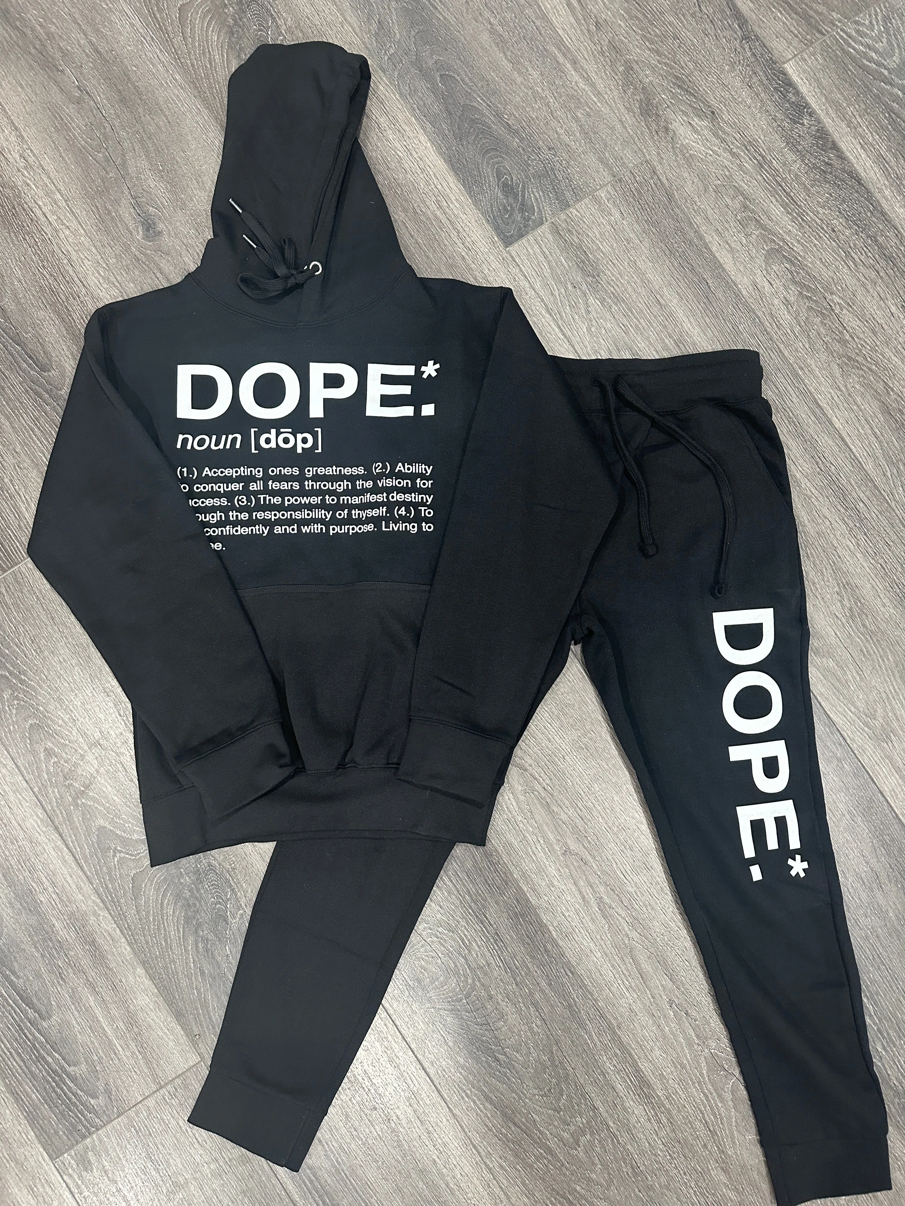 Dope Jogger Set (Classic Black)